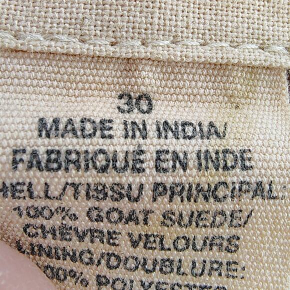 Denim & Supply Ralph Lauren Suede Button Front Skirt Size 30 - Picture 8 of 13